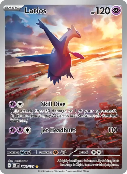 Latios · Surging Sparks 203