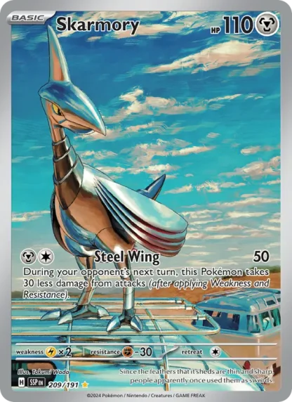 Skarmory · Surging Sparks 209