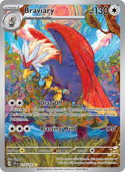 Braviary · Surging Sparks 214