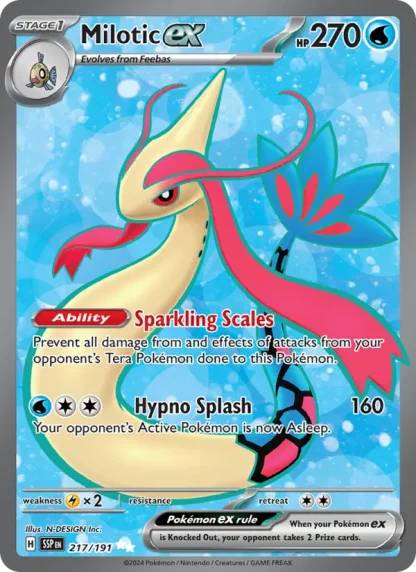 Milotic ex · Surging Sparks 217