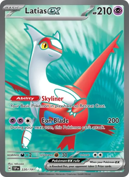 Latias ex · Surging Sparks 220