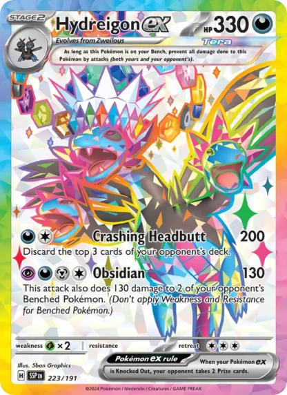 Hydreigon ex · Surging Sparks 223