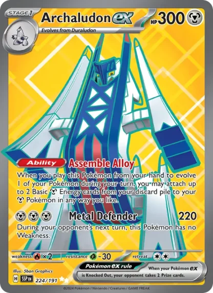 Archaludon ex · Surging Sparks 224