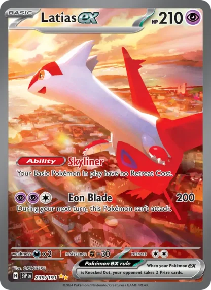Latias ex · Surging Sparks 239
