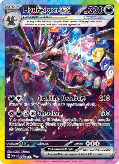 Hydreigon ex · Surging Sparks 240
