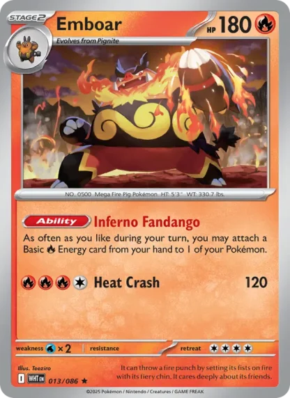 Emboar · White Flare 013