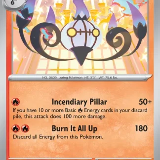 Chandelure  ·  White Flare 018
