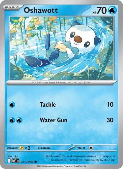 Oshawott · White Flare 021