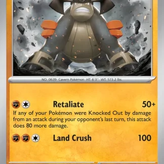 Terrakion  ·  White Flare 054