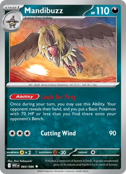 Mandibuzz · White Flare 064