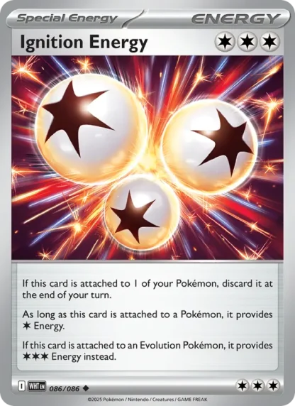 Ignition Energy · White Flare 086