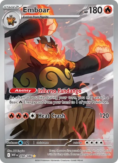 Emboar · White Flare 098