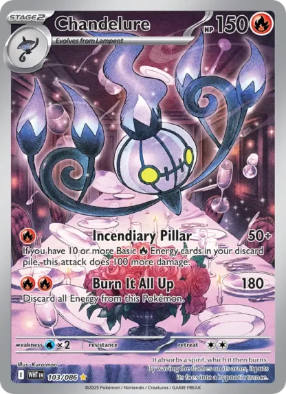 Chandelure · White Flare 103