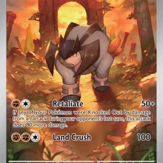 Terrakion  ·  White Flare 135