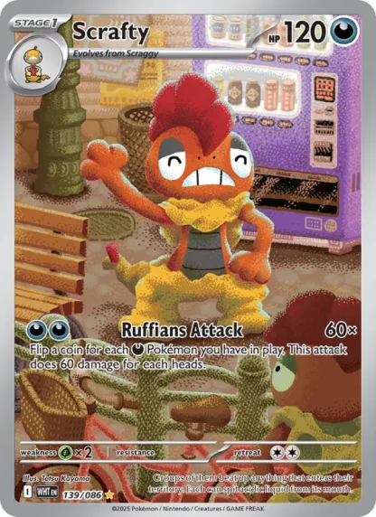 Scrafty · White Flare 139