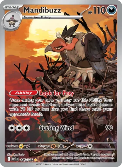Mandibuzz · White Flare 145