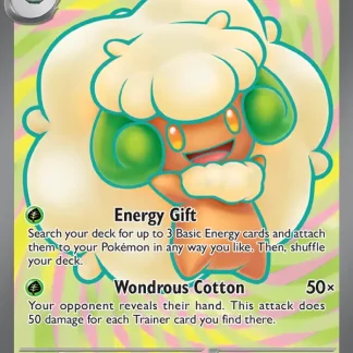 Whimsicott ex  ·  White Flare 157