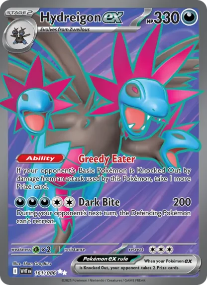Hydreigon ex · White Flare 161
