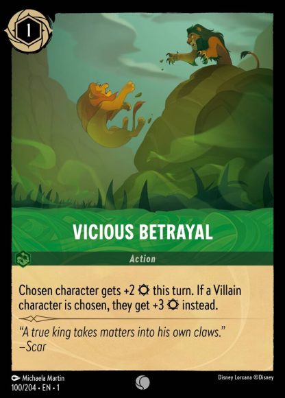 Vicious Betrayal  ·  The First Chapter 100