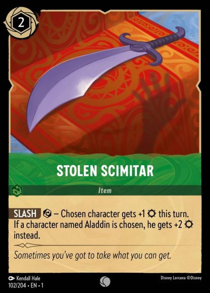 Stolen Scimitar  ·  The First Chapter 102