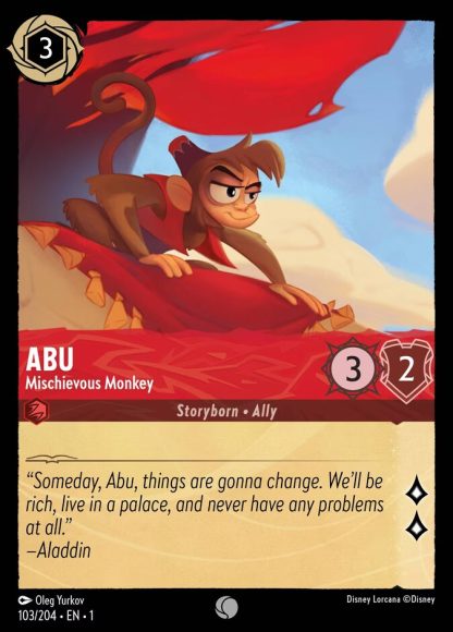 Abu - Mischievous Monkey · The First Chapter 103