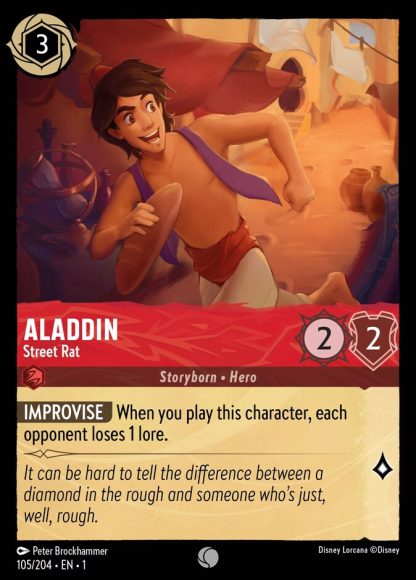 Aladdin - Street Rat · The First Chapter 105