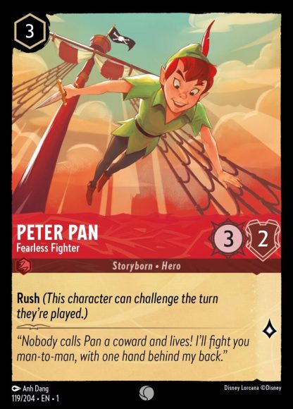 Peter Pan - Fearless Fighter · The First Chapter 119