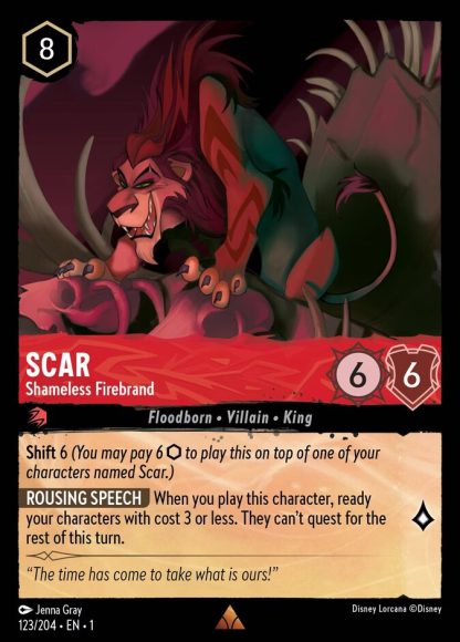 Scar - Shameless Firebrand · The First Chapter 123
