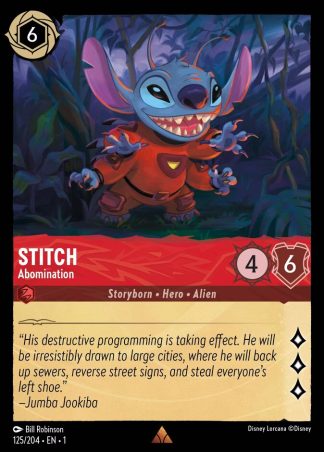 Stitch - Abomination  ·  The First Chapter 125