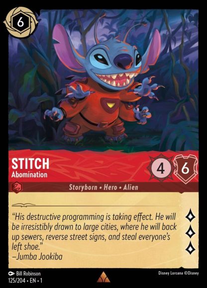 Stitch - Abomination  ·  The First Chapter 125
