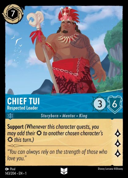 Chief Tui - Respected Leader  ·  The First Chapter 143