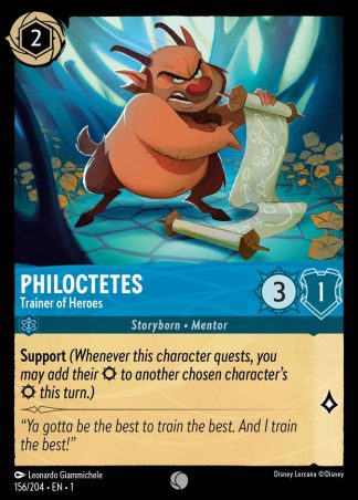 Philoctetes - Trainer of Heroes  ·  The First Chapter 156