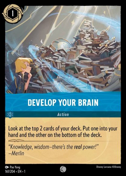 Develop Your Brain  ·  The First Chapter 161