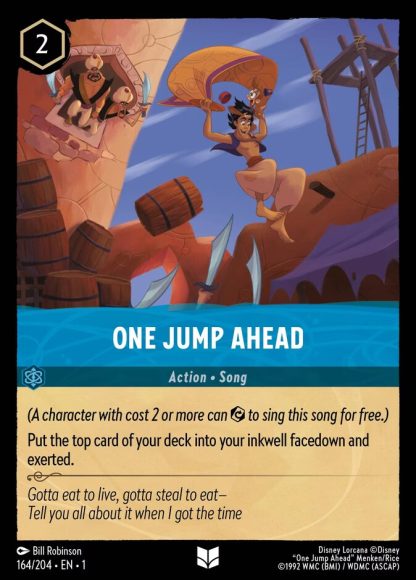 One Jump Ahead · The First Chapter 164