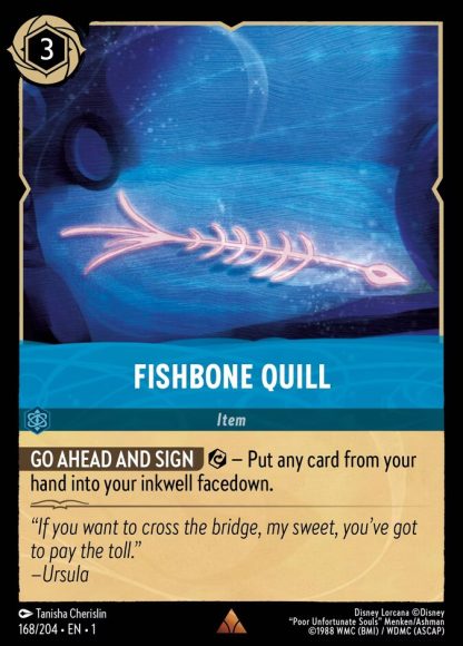 Fishbone Quill · The First Chapter 168