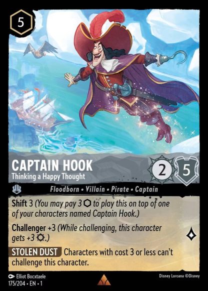 Captain Hook - Thinking a Happy Thought · The First Chapter 175