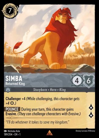Simba - Returned King  ·  The First Chapter 189