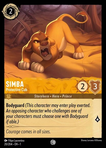 Simba - Protective Cub · The First Chapter 20