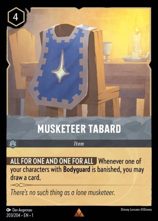 Musketeer Tabard  ·  The First Chapter 203