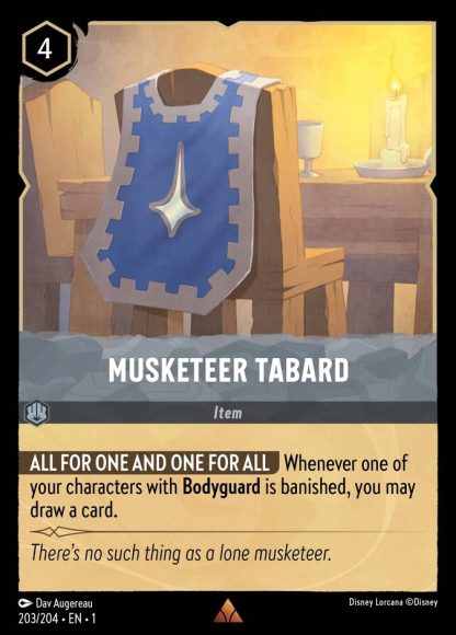 Musketeer Tabard · The First Chapter 203
