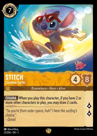 Stitch - Carefree Surfer  ·  The First Chapter 21