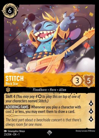 Stitch - Rock Star  ·  The First Chapter 23