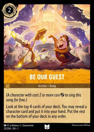 Be Our Guest  ·  The First Chapter 25