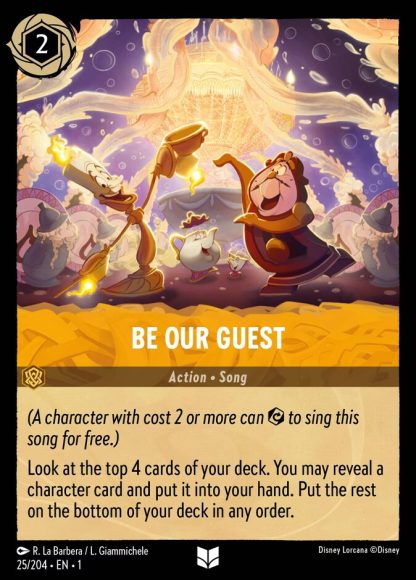 Be Our Guest  ·  The First Chapter 25