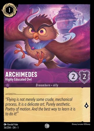 Archimedes - Highly Educated Owl  ·  The First Chapter 36