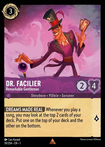 Dr. Facilier - Remarkable Gentleman · The First Chapter 39