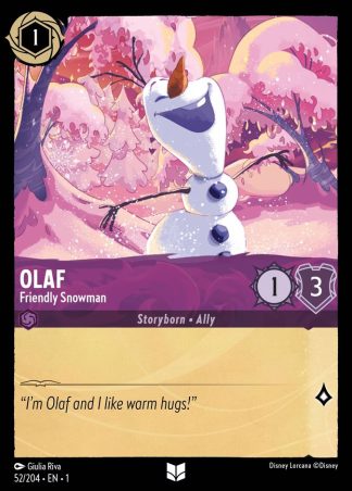 Olaf - Friendly Snowman  ·  The First Chapter 52