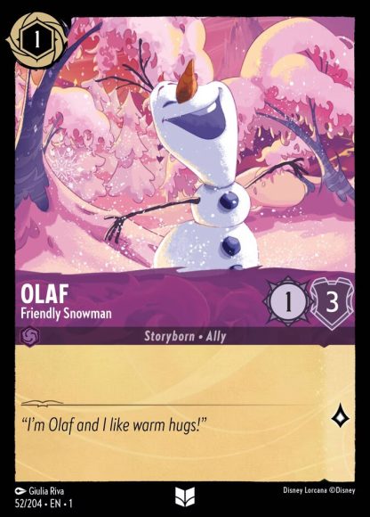 Olaf - Friendly Snowman · The First Chapter 52