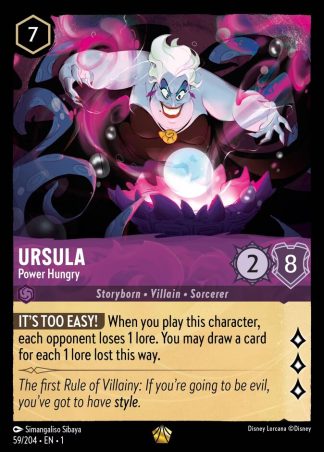 Ursula - Power Hungry  ·  The First Chapter 59