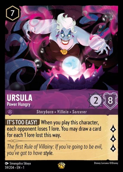 Ursula - Power Hungry · The First Chapter 59